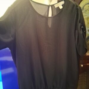 Elegant Black Women's Top